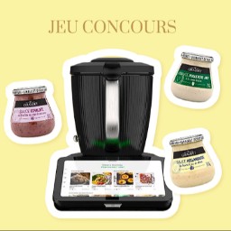 Un Thermomix TM7 avec 3 sauces Giraudet 4 lots composés de 3 sauces Giraudet et d’une sélection de…